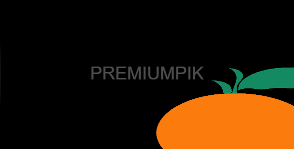 Orange vector background design